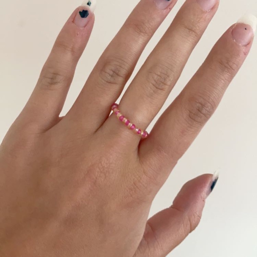 beaded ring - Picture 2 of 2